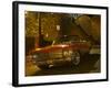 Antique Red Cadillac Parked in the Historic District, Savannah, Georgia, USA-Joanne Wells-Framed Photographic Print