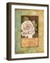 Antique Rose I-Jillian Jeffrey-Framed Art Print