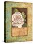 Antique Rose I-Jillian Jeffrey-Stretched Canvas