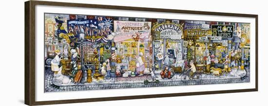 Antique Row-Bill Bell-Framed Premium Giclee Print