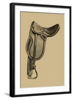 Antique Saddle II-Vision Studio-Framed Art Print