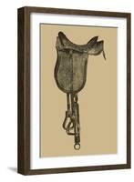 Antique Saddle IV-Vision Studio-Framed Art Print