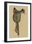 Antique Saddle IV-Vision Studio-Framed Art Print