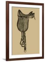 Antique Saddle IV-Vision Studio-Framed Art Print