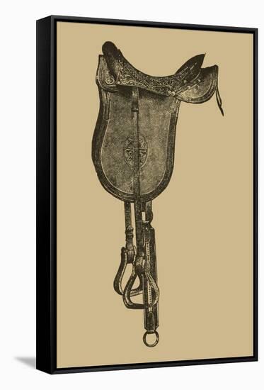 Antique Saddle IV-Vision Studio-Framed Stretched Canvas