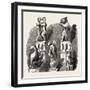 Antique Sculptures at Magdalen College, Oxford, UK-null-Framed Giclee Print