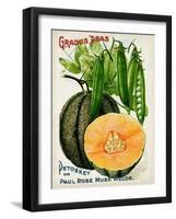 Antique Seed Packets X-Unknown-Framed Art Print