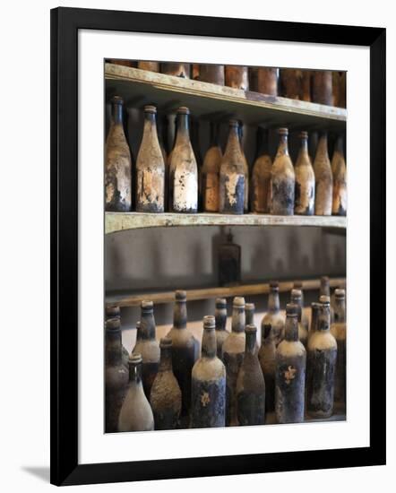 Antique Sherry Jars, Bodegas Gonzalez Byass, Jerez De La Frontera, Spain-Walter Bibikow-Framed Photographic Print