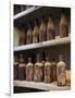 Antique Sherry Jars, Bodegas Gonzalez Byass, Jerez De La Frontera, Spain-Walter Bibikow-Framed Photographic Print