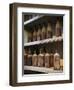 Antique Sherry Jars, Bodegas Gonzalez Byass, Jerez De La Frontera, Spain-Walter Bibikow-Framed Photographic Print