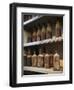 Antique Sherry Jars, Bodegas Gonzalez Byass, Jerez De La Frontera, Spain-Walter Bibikow-Framed Photographic Print