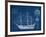 Antique Ship Blueprint IV-Vision Studio-Framed Art Print