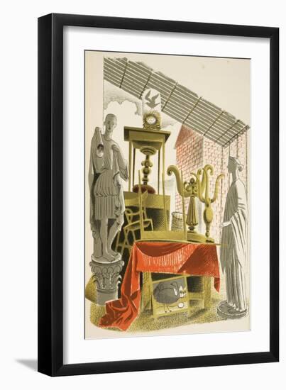 Antique Shop-Eric Ravilious-Framed Giclee Print