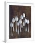 Antique Silver Spoons-null-Framed Photographic Print