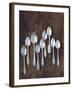 Antique Silver Spoons-null-Framed Photographic Print