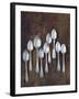 Antique Silver Spoons-null-Framed Photographic Print