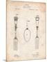 Antique Spoon and Fork Patent-Cole Borders-Mounted Art Print