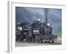 Antique Steam Locomotive, Elbe, Washington, USA-William Sutton-Framed Photographic Print