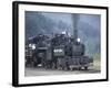 Antique Steam Locomotive, Elbe, Washington, USA-William Sutton-Framed Photographic Print