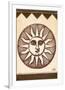 Antique Sunburst Symbol-Rene Stein-Framed Premium Giclee Print