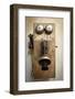 Antique telephone, Tucumcari, New Mexico, Usa.-Julien McRoberts-Framed Photographic Print