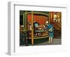 "Antique TV," October 27, 1962-James Williamson-Framed Premium Giclee Print