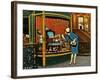 "Antique TV," October 27, 1962-James Williamson-Framed Giclee Print