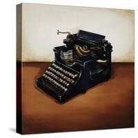 Antique Typewritter-Sydney Edmunds-Stretched Canvas