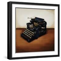 Antique Typewritter-Sydney Edmunds-Framed Premium Giclee Print