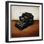 Antique Typewritter-Sydney Edmunds-Framed Premium Giclee Print