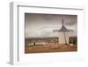 Antique windmills in a field, Campo De Criptana, Ciudad Real Province, Castilla La Mancha, Spain-null-Framed Photographic Print