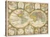 Antique World Globes-null-Stretched Canvas