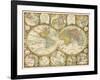 Antique World Globes-null-Framed Art Print