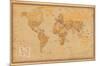 Antique World Map 2023-Trends International-Mounted Poster