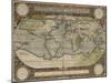 Antique World Map 36x48-Vision Studio-Mounted Art Print