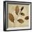 Antiqued Leaves I-Lanie Loreth-Framed Art Print