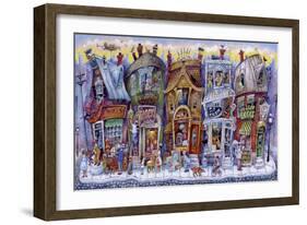 Antiques and More-Bill Bell-Framed Giclee Print