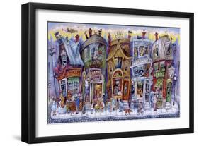 Antiques and More-Bill Bell-Framed Giclee Print