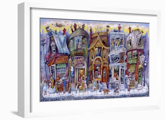 Antiques and More-Bill Bell-Framed Giclee Print