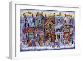 Antiques and More-Bill Bell-Framed Giclee Print