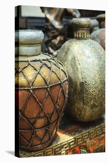 Antiques, Souk Madinat, Dubai, United Arab Emirates, Middle East-Amanda Hall-Stretched Canvas