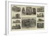 Antiquities at Athens and Corinth, Greece-null-Framed Giclee Print