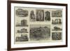 Antiquities at Athens and Corinth, Greece-null-Framed Giclee Print