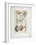 Antiquities Found in the Excavations for the Works of the New London Bridge, 1825-null-Framed Giclee Print