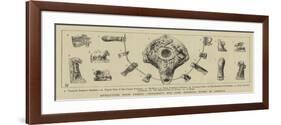 Antiquities from Cyprus, Ornaments and Lamp Recently Found at Larnaca-null-Framed Giclee Print