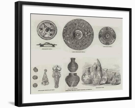 Antiquities, from the Faussett Collection, at Liverpool-null-Framed Giclee Print