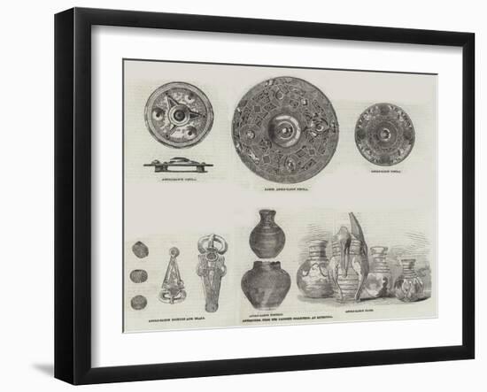 Antiquities, from the Faussett Collection, at Liverpool-null-Framed Giclee Print