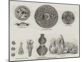Antiquities, from the Faussett Collection, at Liverpool-null-Mounted Giclee Print