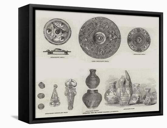 Antiquities, from the Faussett Collection, at Liverpool-null-Framed Stretched Canvas