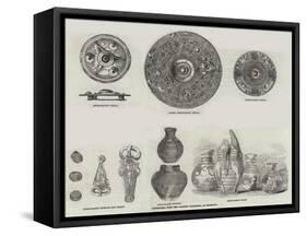 Antiquities, from the Faussett Collection, at Liverpool-null-Framed Stretched Canvas